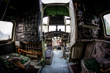 cockpit of an airplane © Sieku Photo