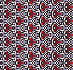 Multi color seamless abstract pattern. Background and backdrop. Multi Colored. Colorful ornamental design. Colored mosaic ornaments. Vector graphic illustration. EPS10.