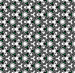 Multi color seamless abstract pattern. Background and backdrop. Multi Colored. Colorful ornamental design. Colored mosaic ornaments. Vector graphic illustration. EPS10.