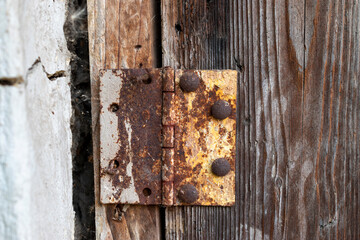 old rusty door