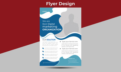 Corporate Business flyer design Template