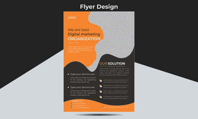 Corporate Business flyer design Template