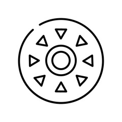 Fototapeta premium shape design line icon