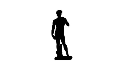 David  Michelangelo silhouette