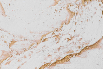 White interior wall texture with abstract brown pattern design surface background