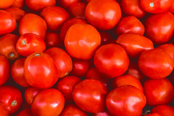 Organic market red agriculture tomatoes farm delicious vegetables tomato food vegetarian healthy fresh ripe