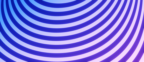 Neon pink blue abstract flowing bands and rings, virtual background, digital technology, science or data concept, futuristic retro wave visualization 3D render illustration