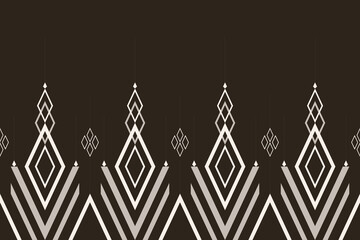 geometric ethnic pattern seamless pattern vector. style ethnic abstract geometry two tone textile. pattern for fabric, background,winter,pillow,wallpaper,carpet,decoration,ethnic,batik,decorative.