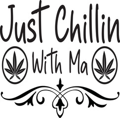 Weed Svg And T-Shirt Design