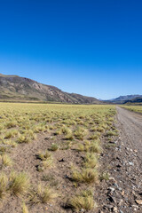 Landscape at Paso Vergara - crossing the border from Chile to Argentina while traveling South America