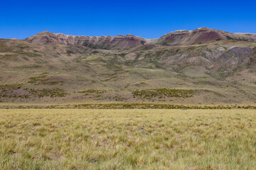 Landscape at Paso Vergara - crossing the border from Chile to Argentina while traveling South America
