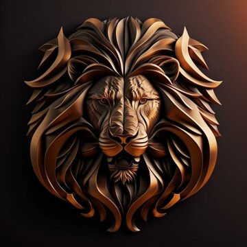 Swiftmane Lion Golden leader Logo
