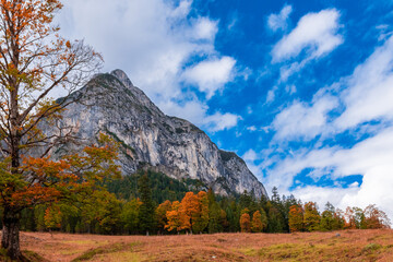 Ahornboden during autumn (Eng Valley, Tyrol, Austria)