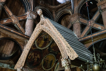Stabkirche in Hopperstad am Sognefjord © Cezanne-Fotografie