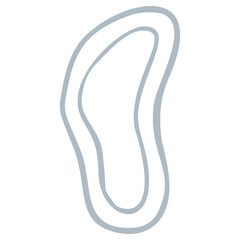 Christmas Elegant PNG isolated clipart. Boho kids design poster.Doodled drawing in scandinavian style.