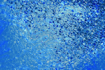 Blurred water abstract background. Smooth transitions of blue colors. Colorful gradient. Blue light ice backdrop. Colorful wallpaper, mockup for  website, web designers. Network concept idea