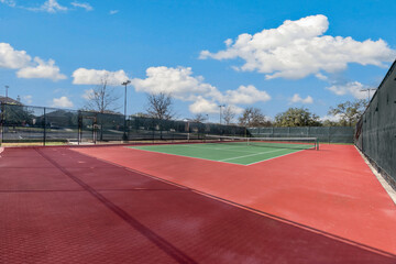 Obraz premium tennis court 