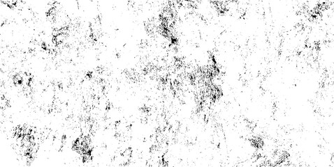 Monochrome texture composed of irregular graphic elements. Distressed uneven grunge background. Abstract vector illustration. Overlay for interesting effect and depth. Isolated on white background.