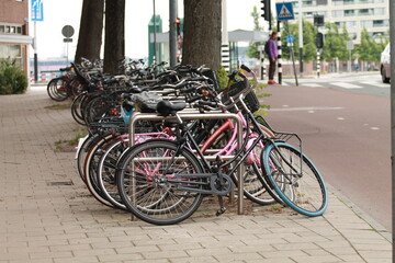 bikes in Amsterdam 