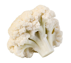 Cauliflower on transparent background. png file