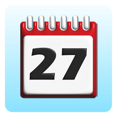 calendar vector icon. web design icon. calendar on the wall. Calendar 3D icon.icon