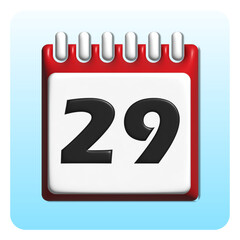 calendar vector icon. web design icon. calendar on the wall. Calendar 3D icon.icon