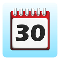 calendar vector icon. web design icon. calendar on the wall. Calendar 3D icon.icon