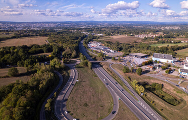 Commercial area of Limoges South