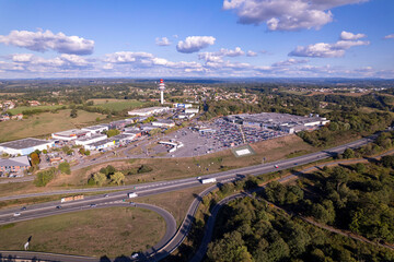 Commercial area of Limoges South