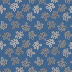 Cartoon seamless puzzles game toys pattern for kids clothes print and wrapping paper and linens and festive packaging