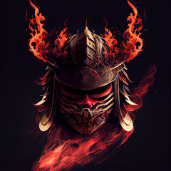 Fire Samurai shogun