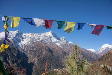 Kongde peak, Everest region, Nepal