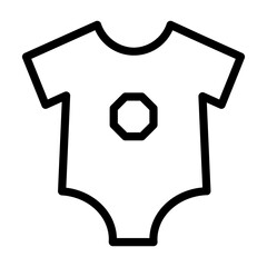 baby clothes icon