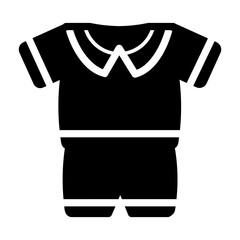 baby clothes icon