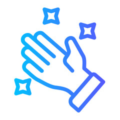 clean hand icon