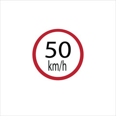 If you exceed fifty kilometers per hour, you will be fined.