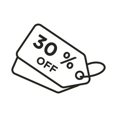 Discount icon vector design templates