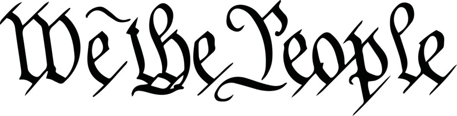We the People Preamble The Constitution USA