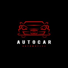 abstract logo automotive car vector illustration 2