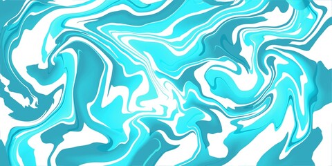 Abstract blue and white wavy background, blue abstract liquify background.
