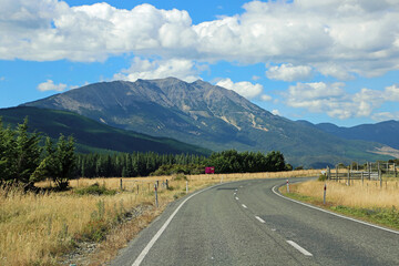 Road in Wairau Valley - New Zealand