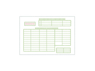 青色申告決算書のイメージ