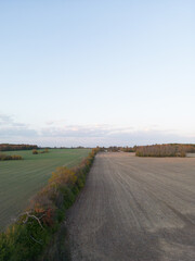 Farms In Countryside (Ontario, Canada)