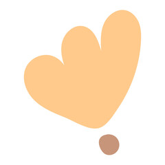 beige aesthetic elements png