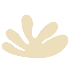 beige aesthetic elements png