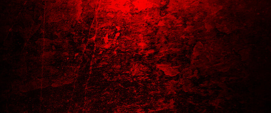 Scratches concrete wall texture, Scary concrete wall texture as background, black and red grunge texture. Scary red black scary background, Red dark concrete texture wall background.
