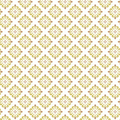 Colored Asian traditional pattern on white background. Ancient historical art pattern. Cultural heritage artwork.