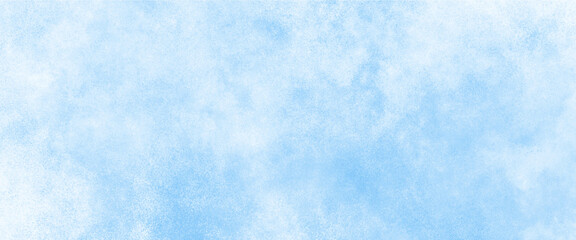 Creative smooth light sky blue watercolor background,  Blue acrylic and watercolor textures on white paper background. Paint leaks and ombre, illustration, wallpaper, card. blue background watercolor.