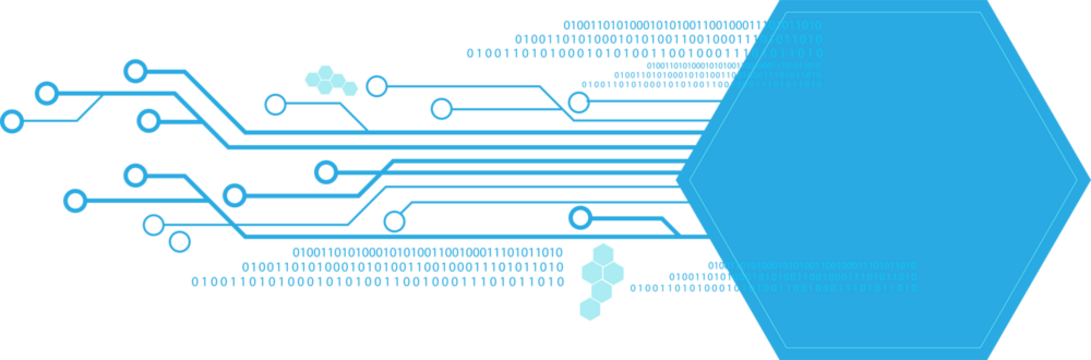 Abstract digital technology background - Powered by Adobe