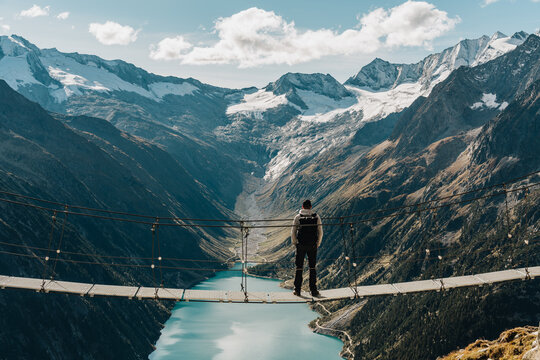 H&auml;ngebr&uuml;cke Olpererh&uuml;tte Zillertal